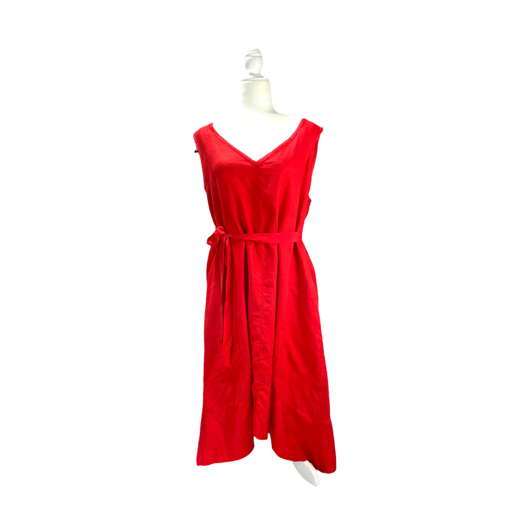 Sundance Linen Silk Tank Dress Lightweight Size XL